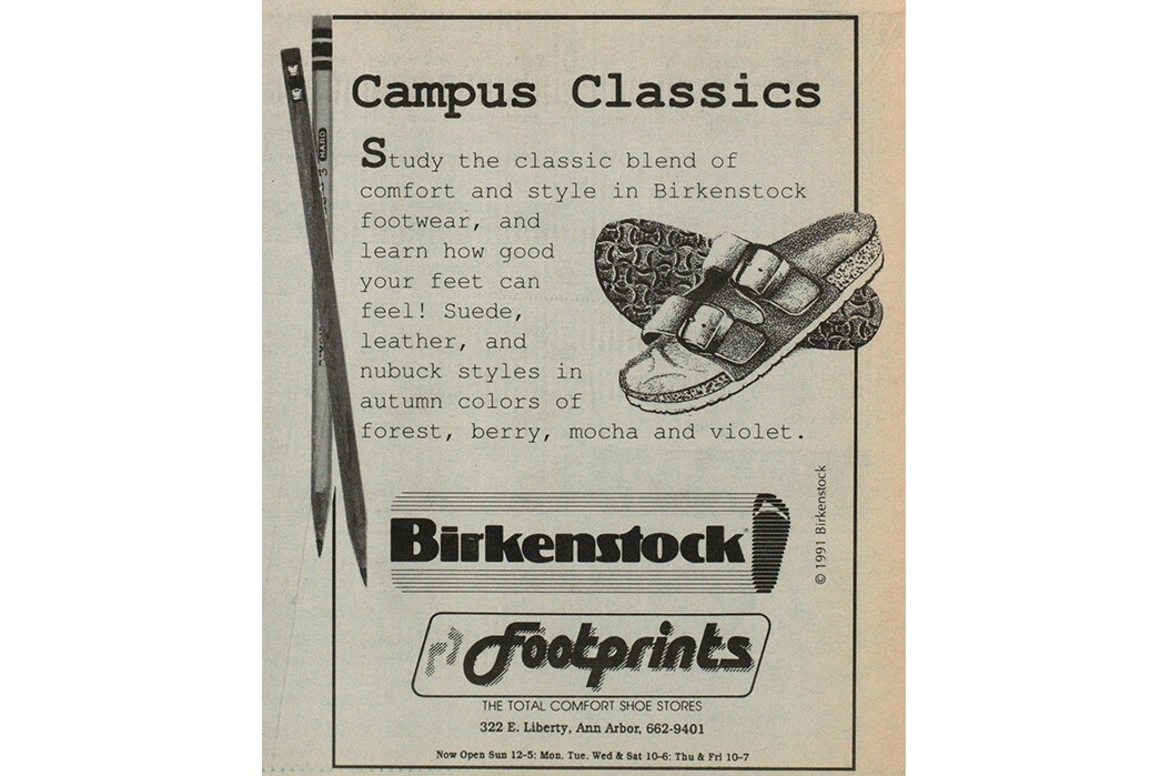 vintage birkenstock styles