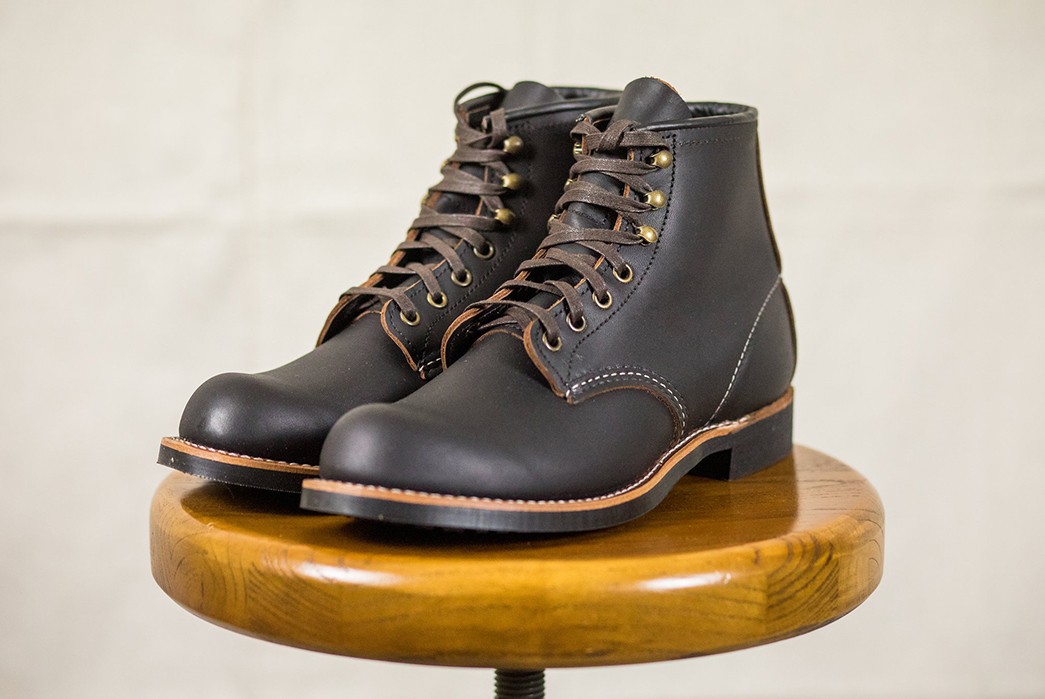 Blacksmith Boot in Black Prairie Leather