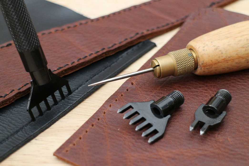 Leather tools and crafting leather
