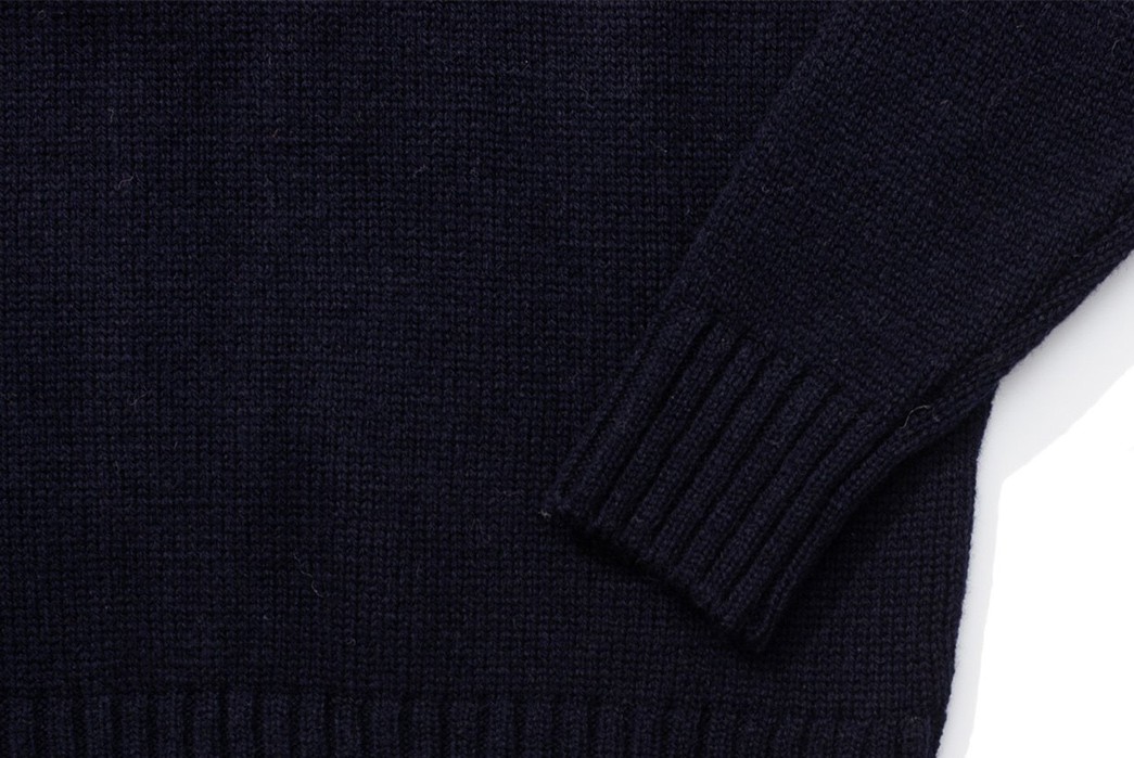 Pherrows Fuses USN Wool Blankets into Sweaters