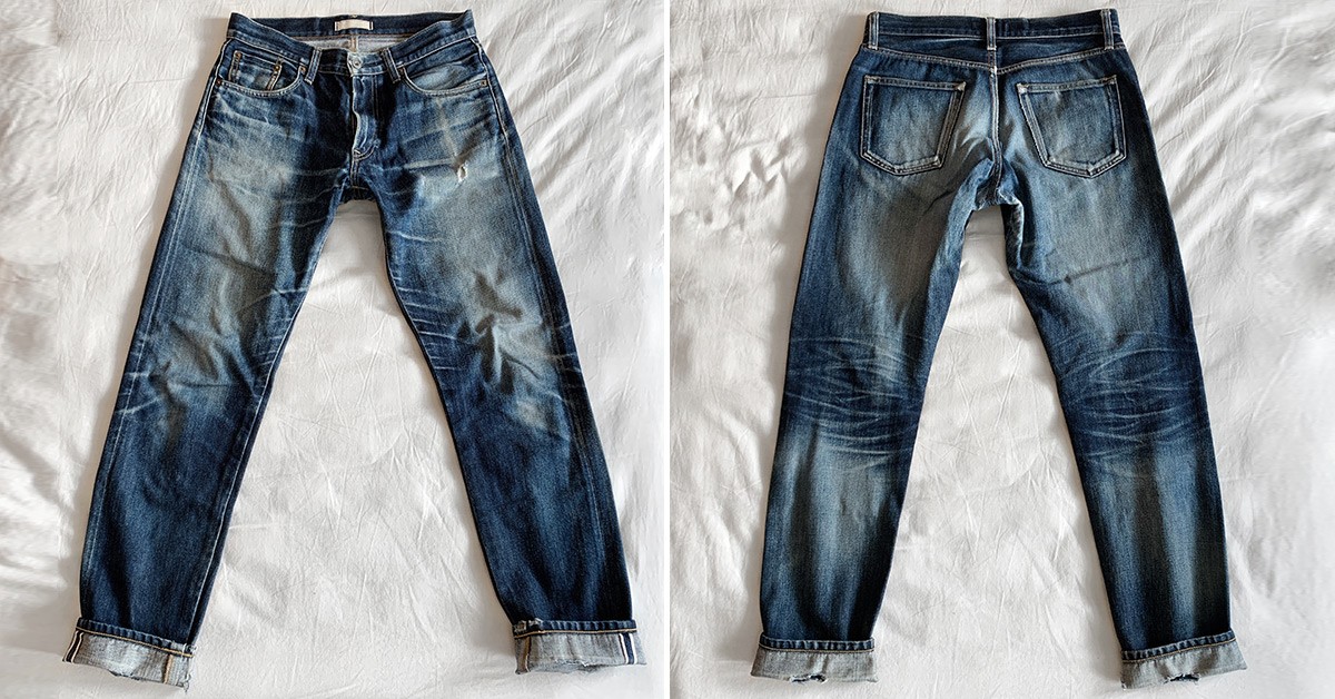 Uniqlo Selvedge Regular Fit Jeans, Men's Fashion, Bottoms, Jeans