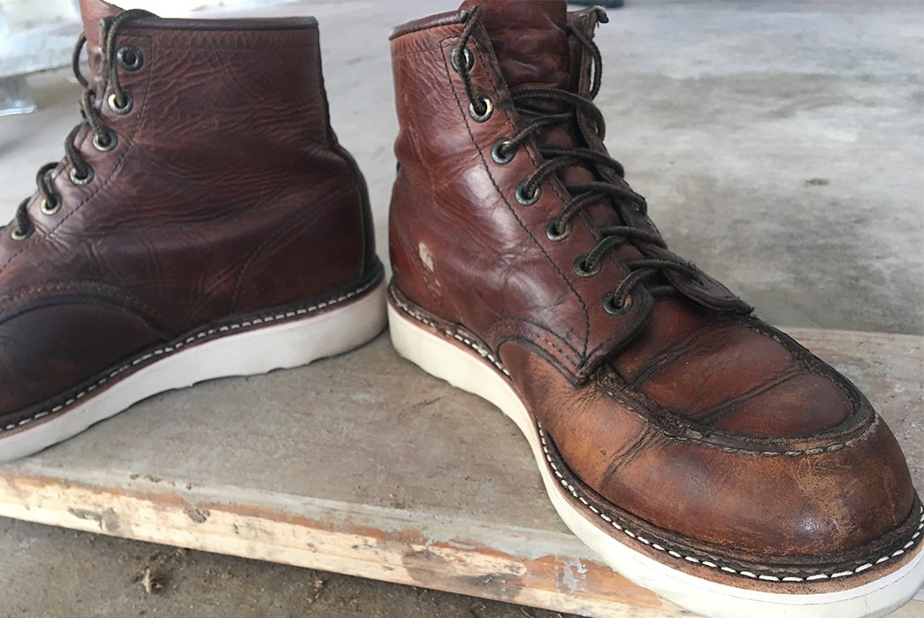 Red Wing 1907 (3 Years) - Fade of the Day
