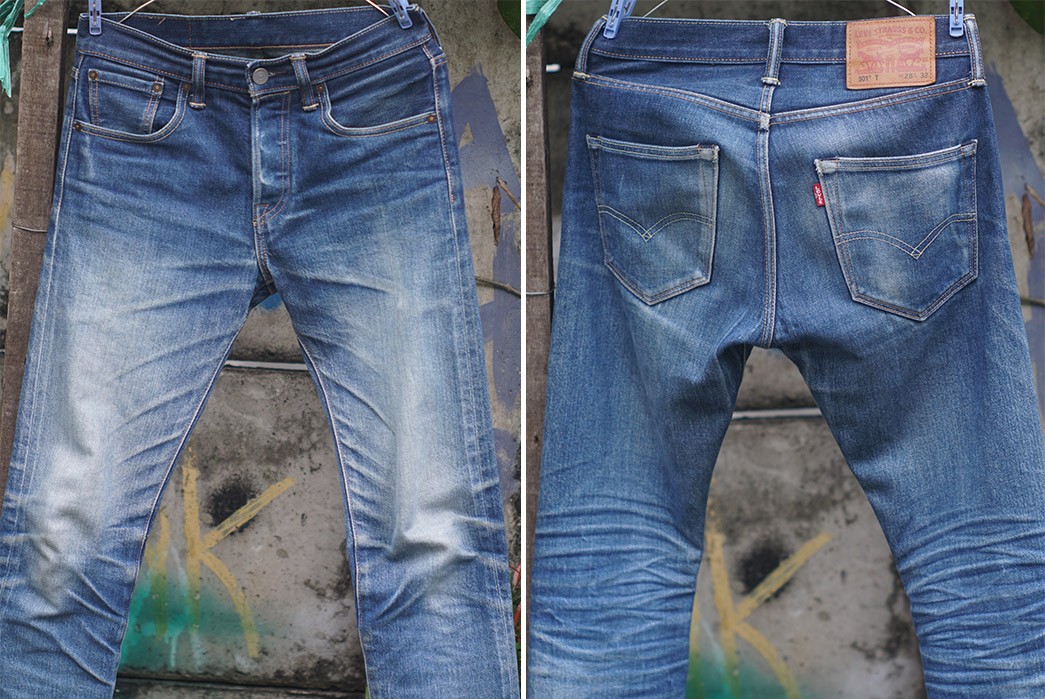 Levi's 501 (10 Months, 8 Washes, 3 