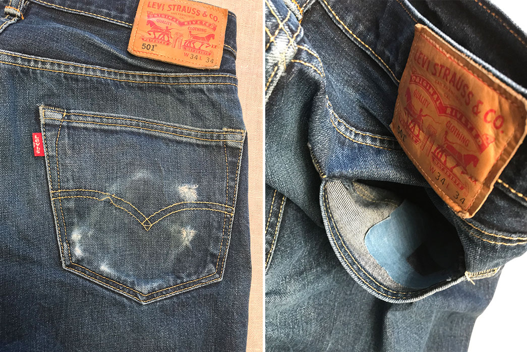 Levi's 501 STF Cone Selvedge (3 Years 