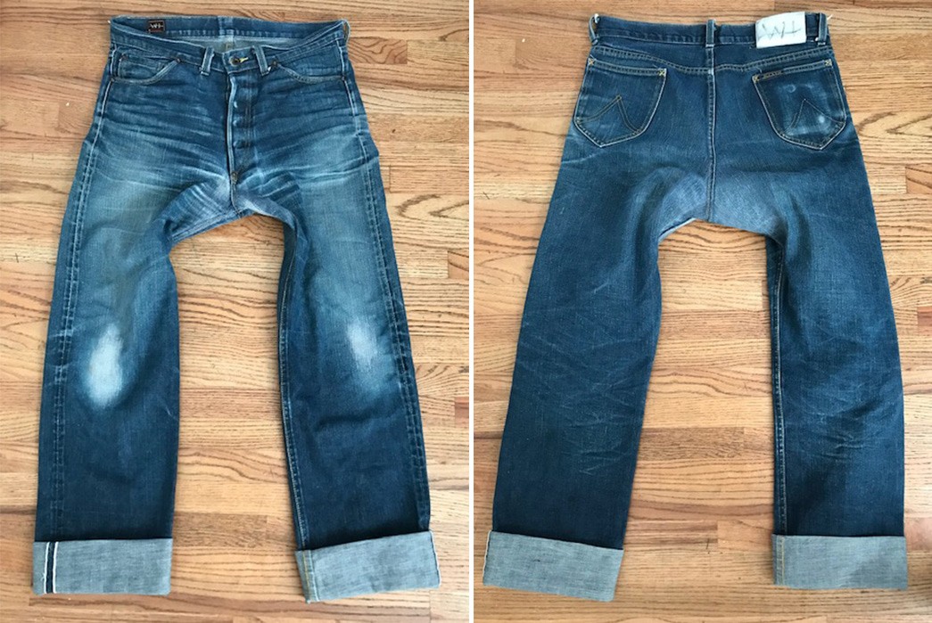 WH Ranch Dungarees 1912 High Ryder (3.5 Years, Unknown Washes) - Fade ...