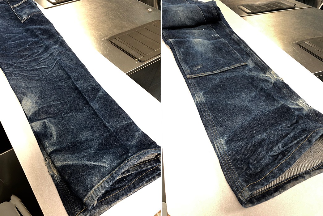 carhartt double knee logger jeans