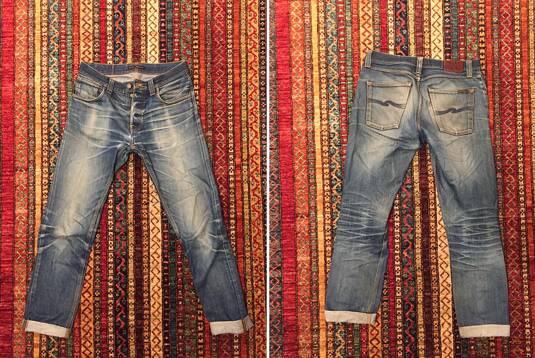 Nudie Steady Eddie (3 Years, 5 Washes) - Fade of the Day