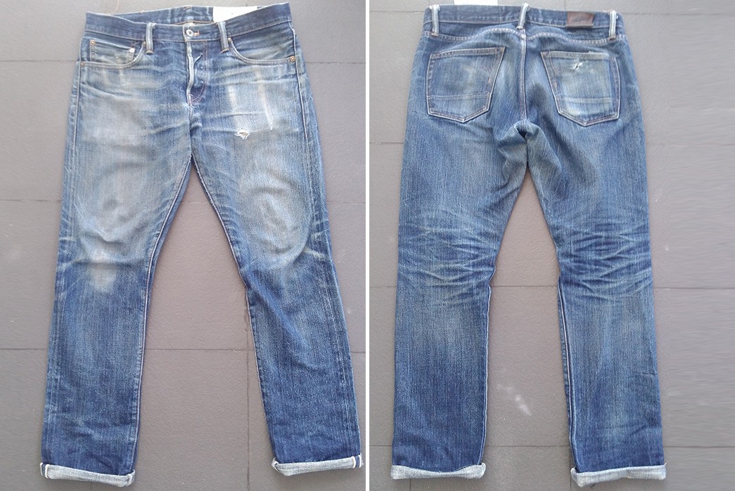 Rogue Territory SK 14.5 oz. (17 Months, 8 Washes, 1 Soaks) - Fade of ...