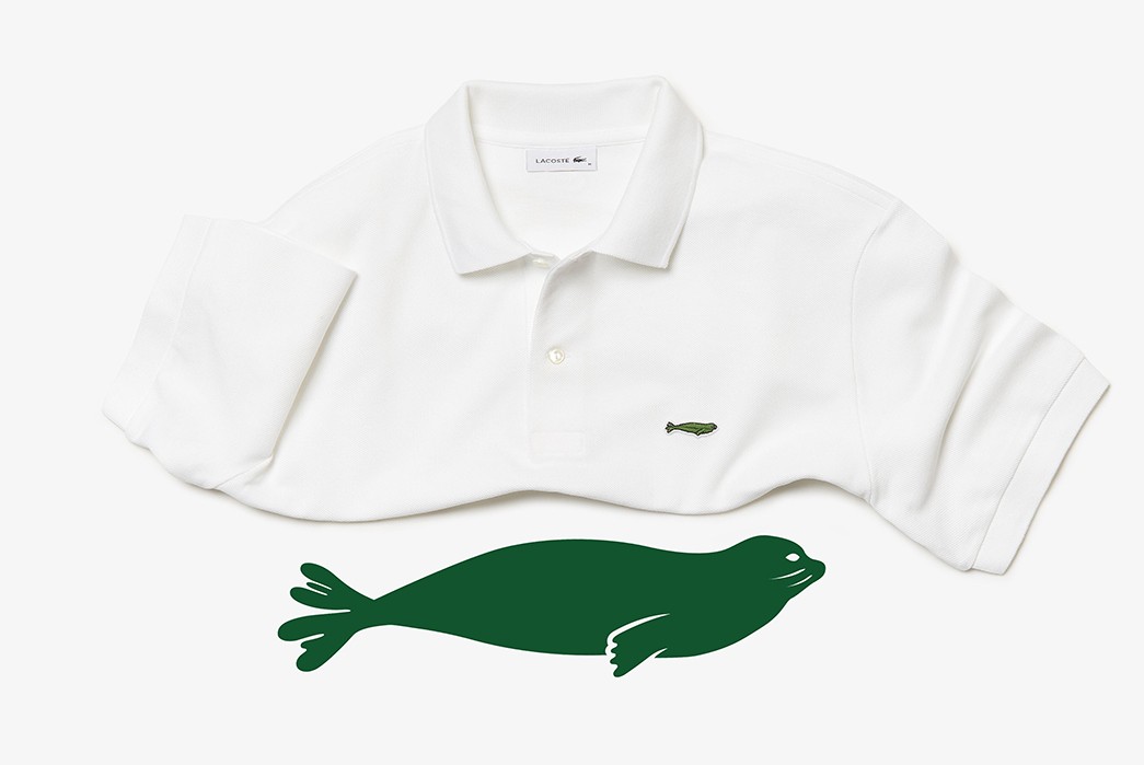 lacoste polo different animals