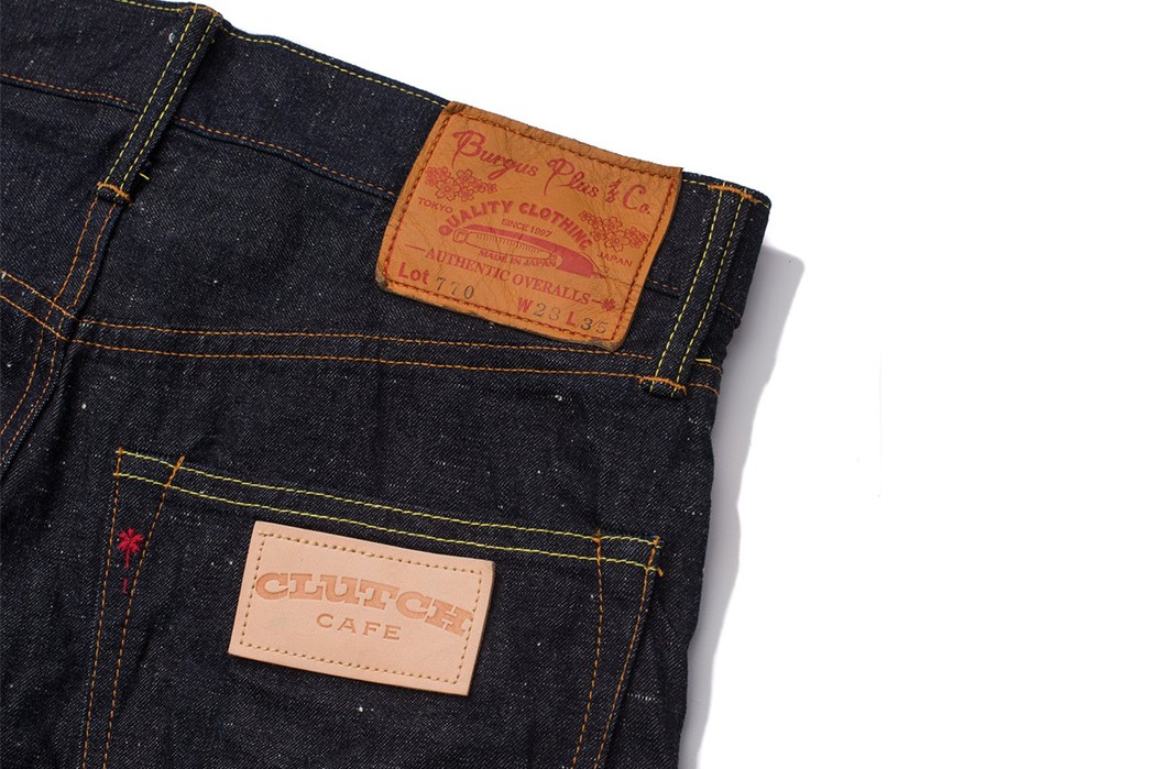 Burgus Plus and Clutch Cafe Head West With 10oz. Selvedge Denim