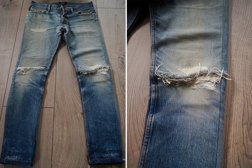 Fade of the Day - A.P.C. Petit Standard (8 years, 3 washes, 5 soaks)