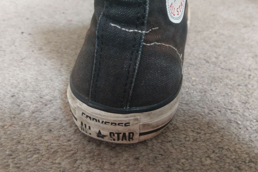 Converse Chuck Taylor All Star Sneakers (5 Years, 1 Wash) - Fade of the Day