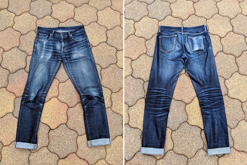 uniqlo jeans fade