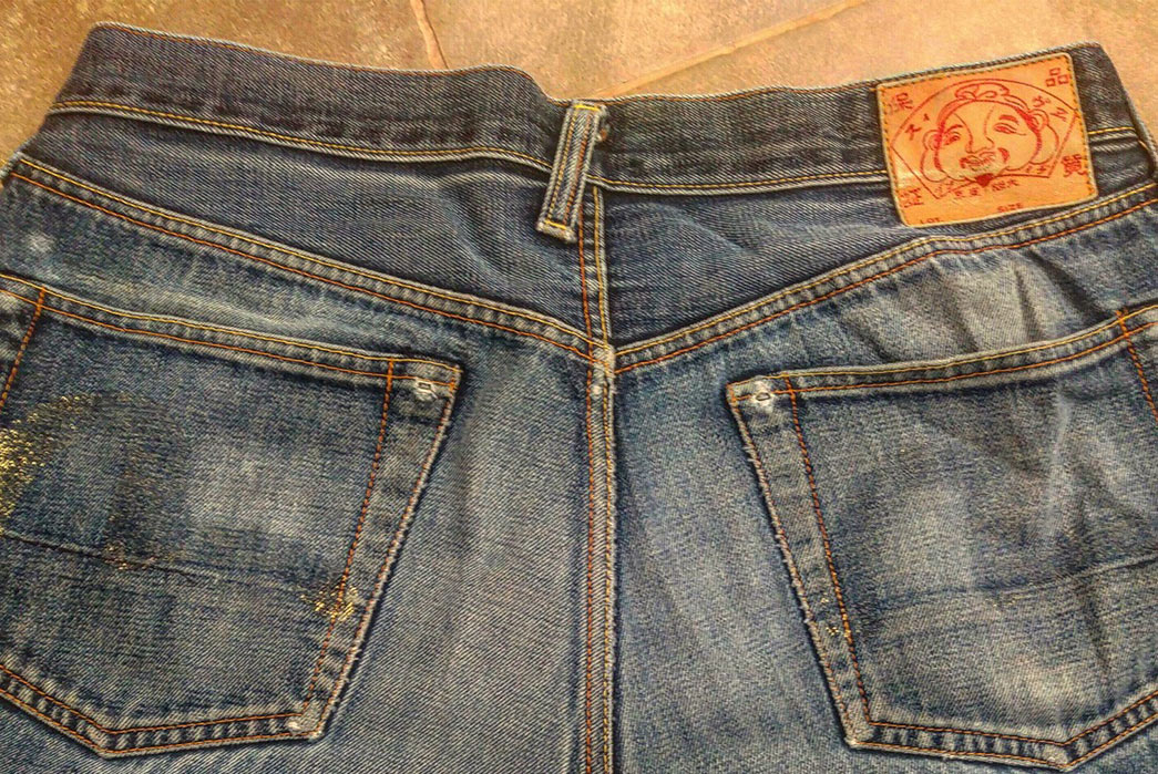 Evisu EV0001 (20 Years, Unknown Washes) - Fade of the Day