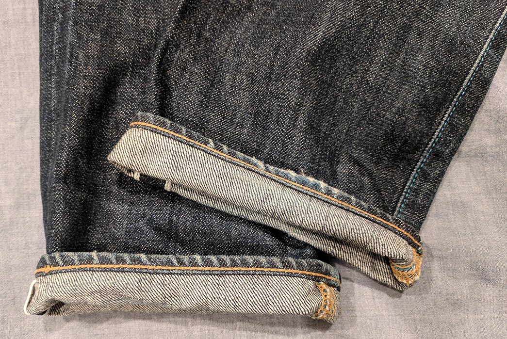 Japan Blue Unknown Model (~2.5 Years, 3 Washes) - Fade of the Day