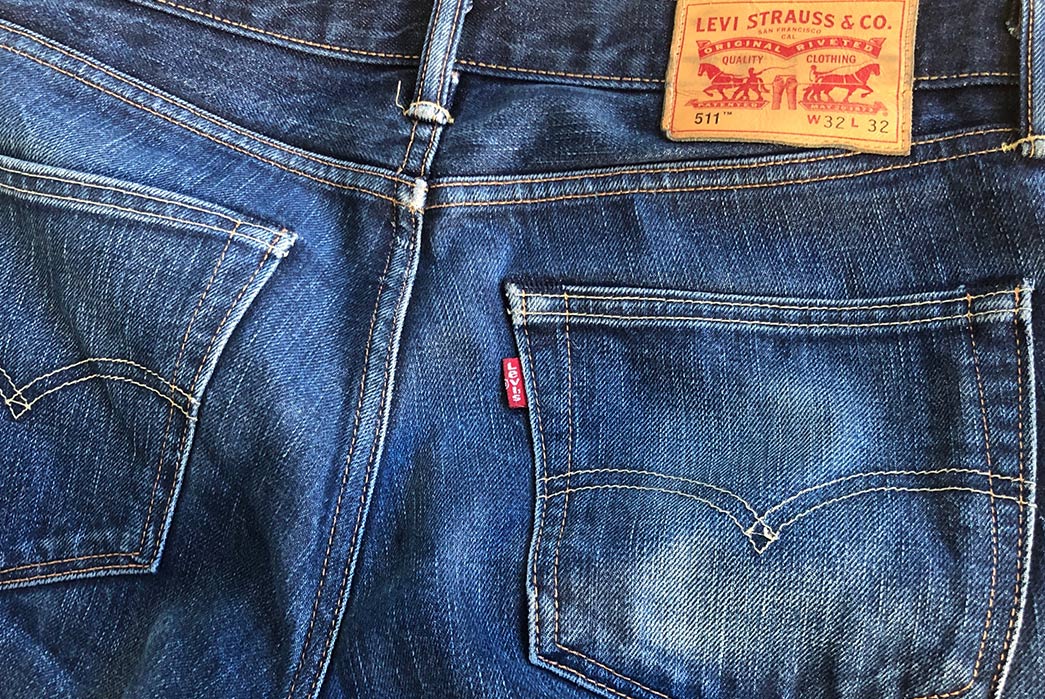 LEVI'S 501 Original Straight Jeans in Do The Rump | Endource