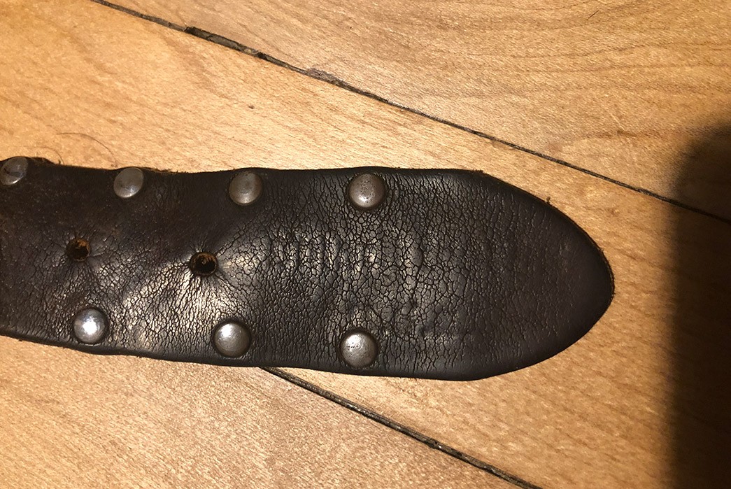 Unknown Leather Belt (10+ Years) - Fade of the Day