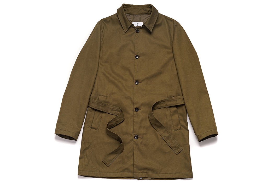 American Trench's Belted Trench Returns in a New Fabric and a New