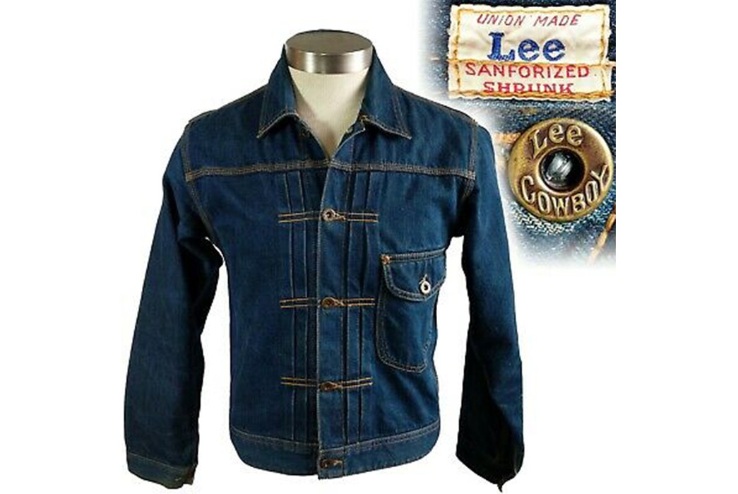 The Barn Owl Vintage Lee Rider 101-J Denim Jacket