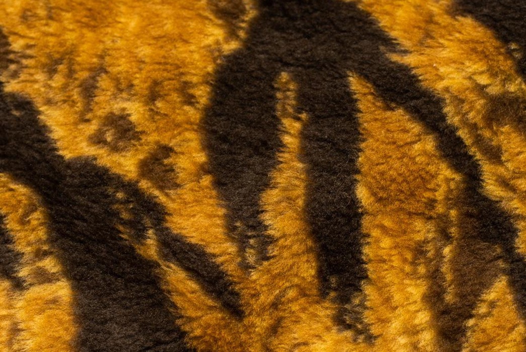 Buzz Rickson's Is On The Prowl With Its Gold Tiger Boa Vest