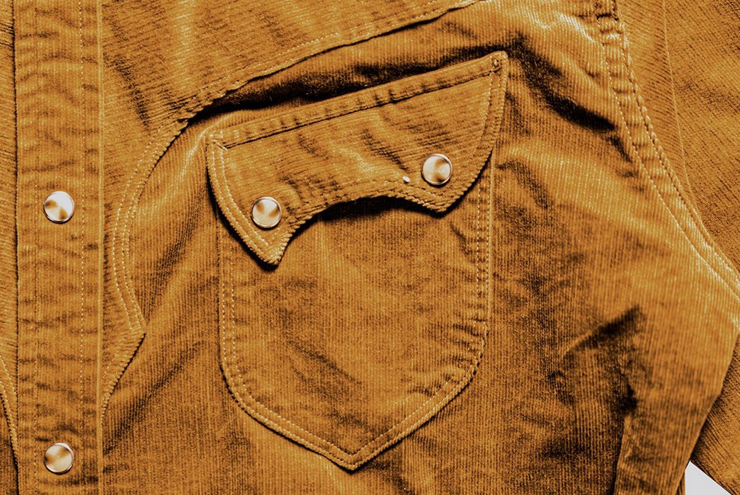 Stevenson Overall Co. Stretches Out a Corduroy Western Shirt