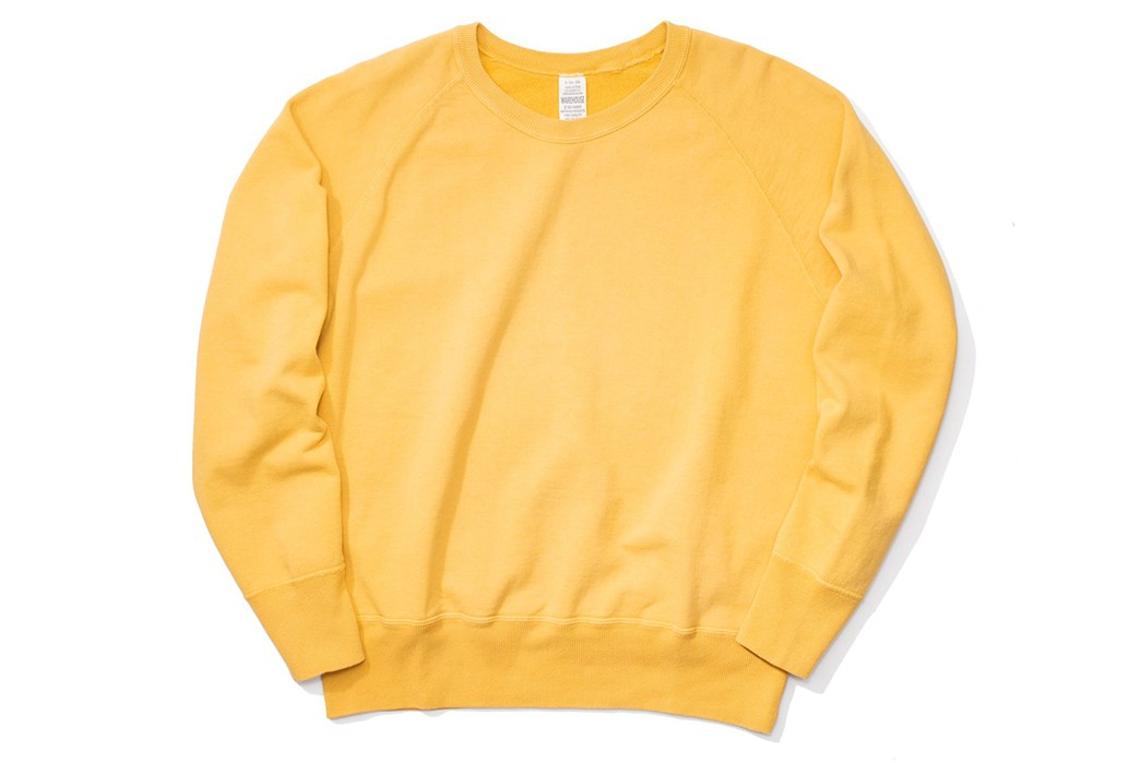 Warehouse Emulates 70s Sweatshirts With Their Lot. 461 Crewnecks