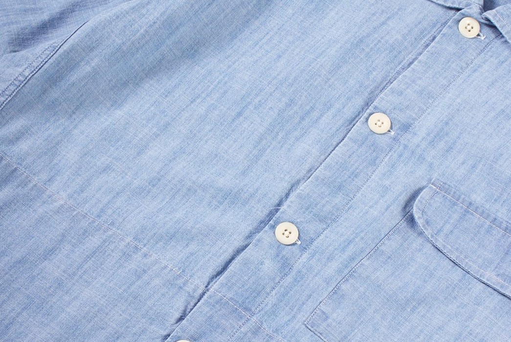 Washed and Ready for Service with Corridor's Chambray Jacket
