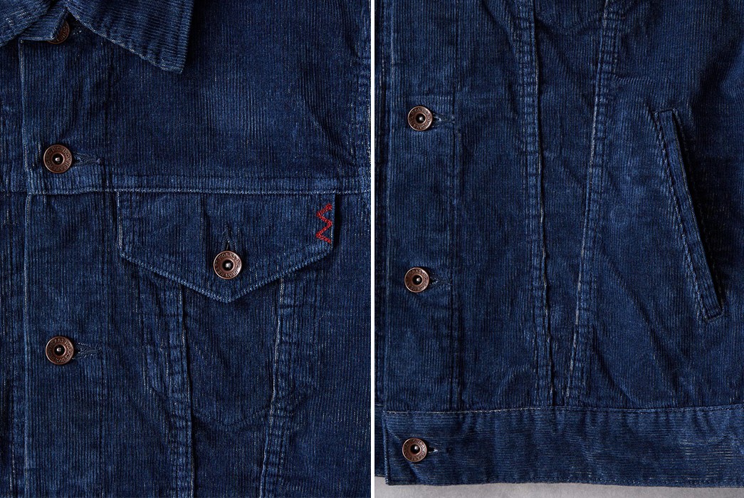 Have a Wale Of A Time In Iron Heart's 82-J Indigo Corduroy Modified ...