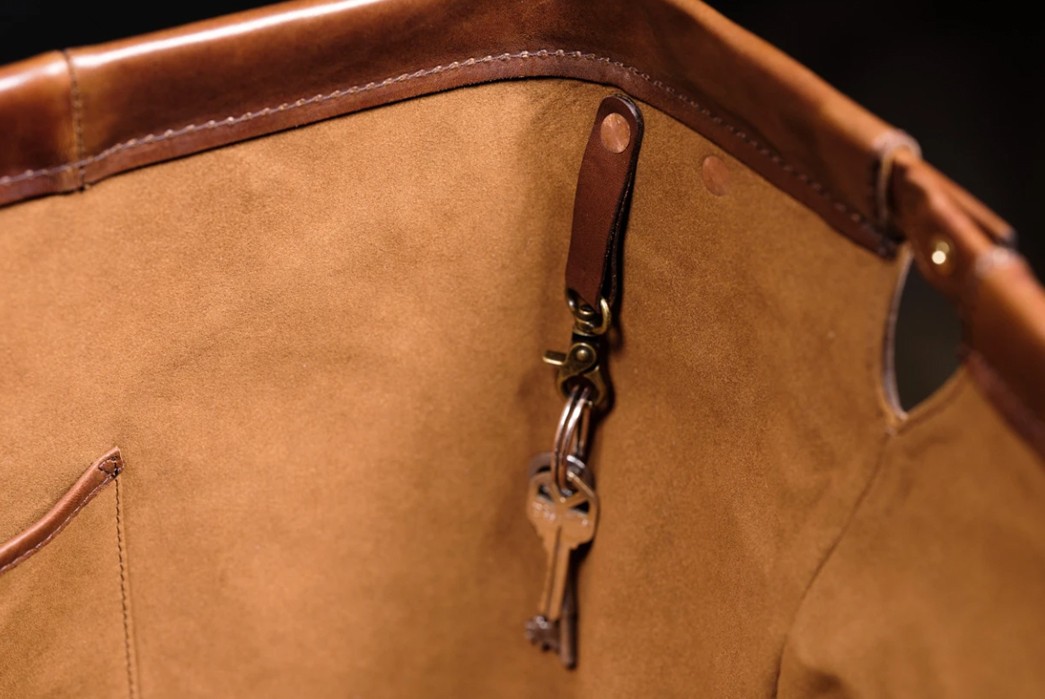 Extra Large Leather Gladstone Bag