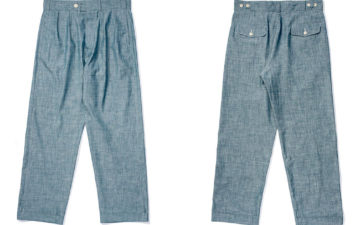 Allevol-Brunel-Chambray-Chino-front-back