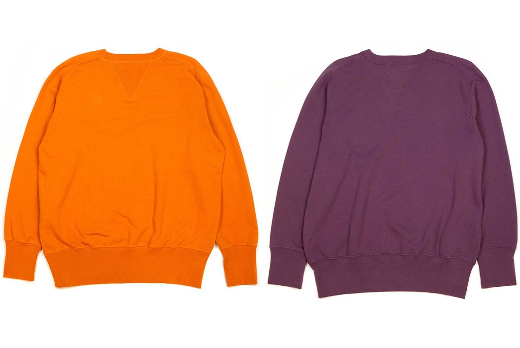Levi's Vintage Clothing Dyes Its Classic Bay Meadows Sweatshirt In