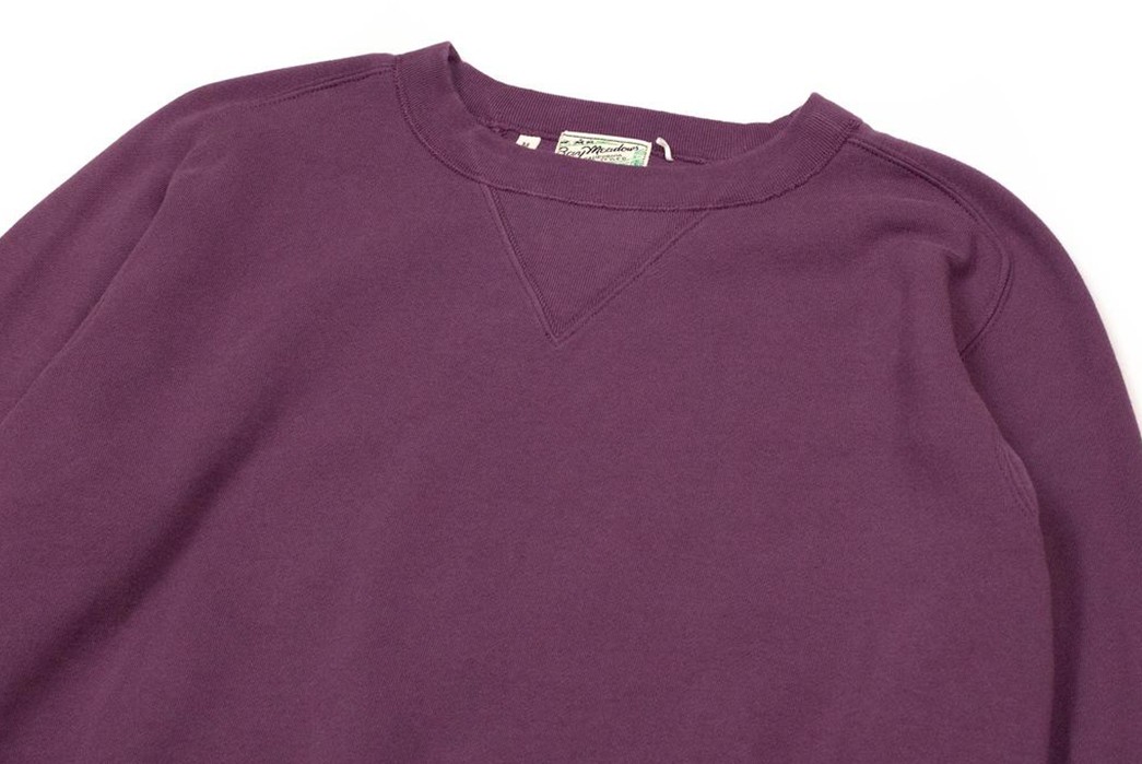 Levi's Vintage Clothing Dyes Its Classic Bay Meadows Sweatshirt In