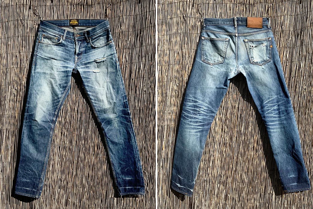 Fade Friday - Brave Star 14oz Unfinished Cone Mills Regular Taper (2  Years, 6 Washes, No Soaks)