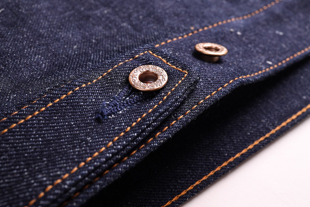 No Boundaries #11164 Men's 100% Cotton Snap Button Denim Layering Jacket