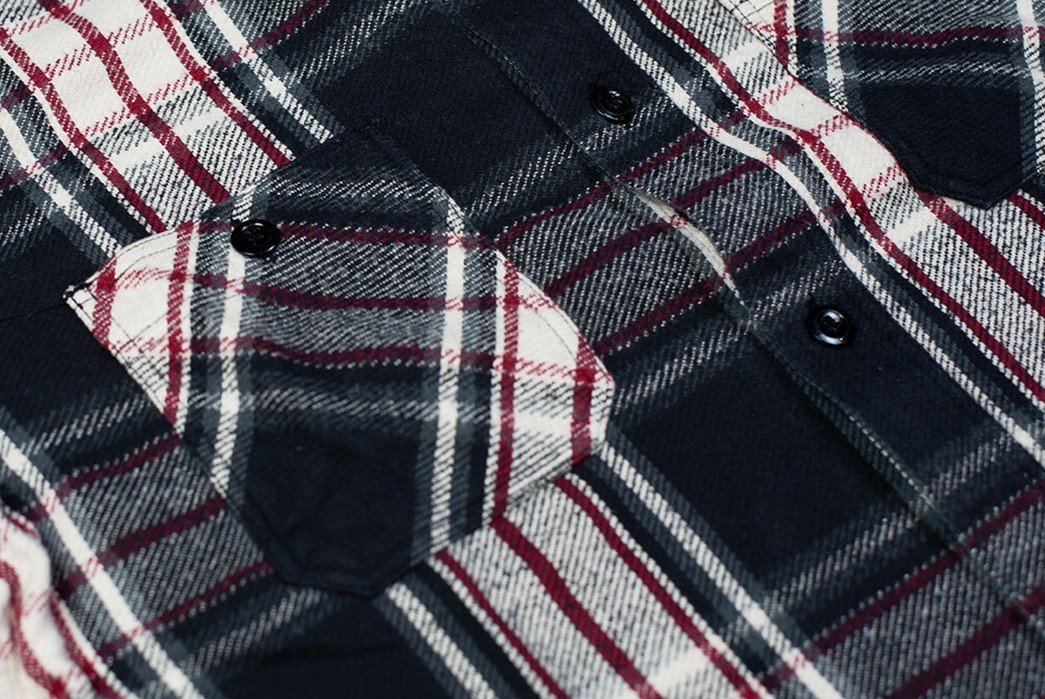 Sweeten Up Winter With Sugar Cane's Twill Check Flannel Shirt in Sine ...