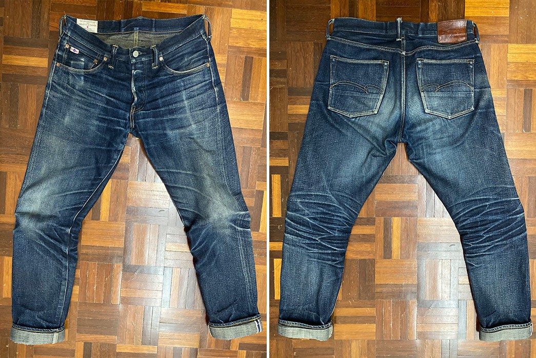 Fade Friday - Studio D'Artisan G003 Jeans (1.5 Years, 4 Soaks)