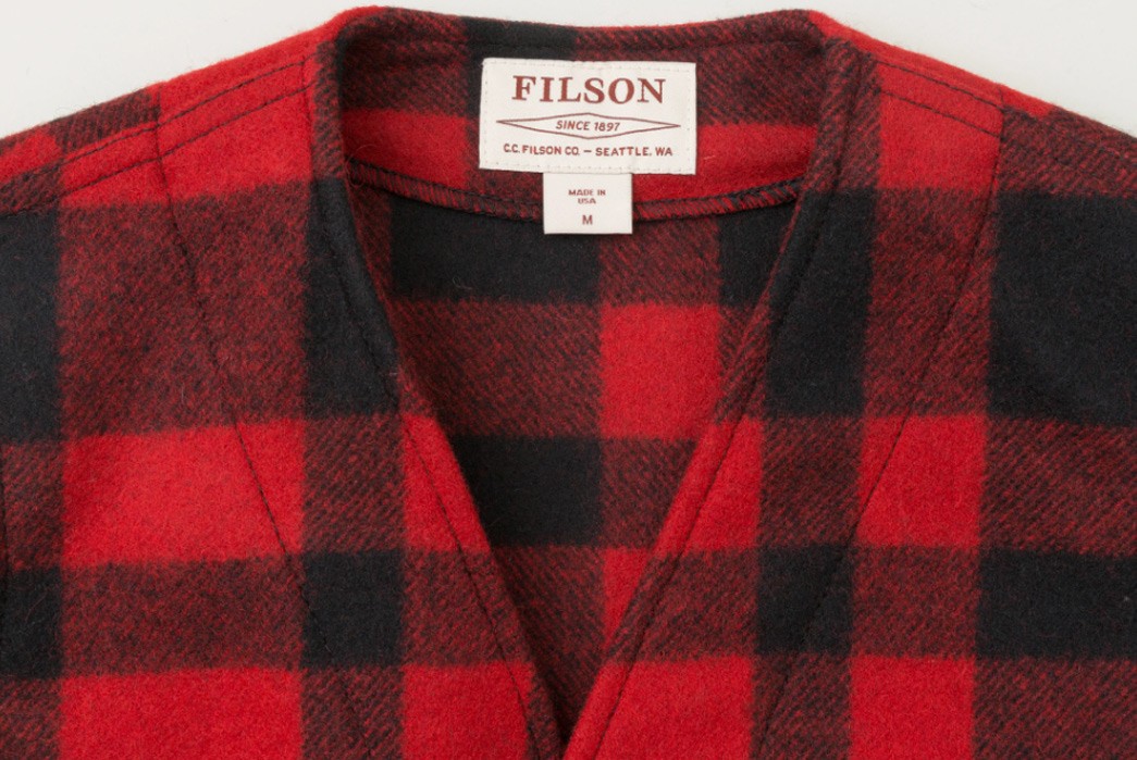 Invest In the Ultimate Layering Companion With Filson's Mackinaw Vest