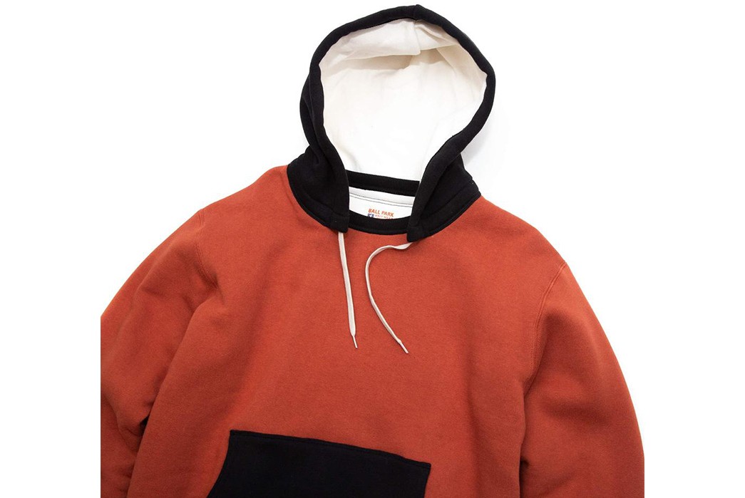 DOUBLE FACE AFTER-HOODED SWEATSHIRT