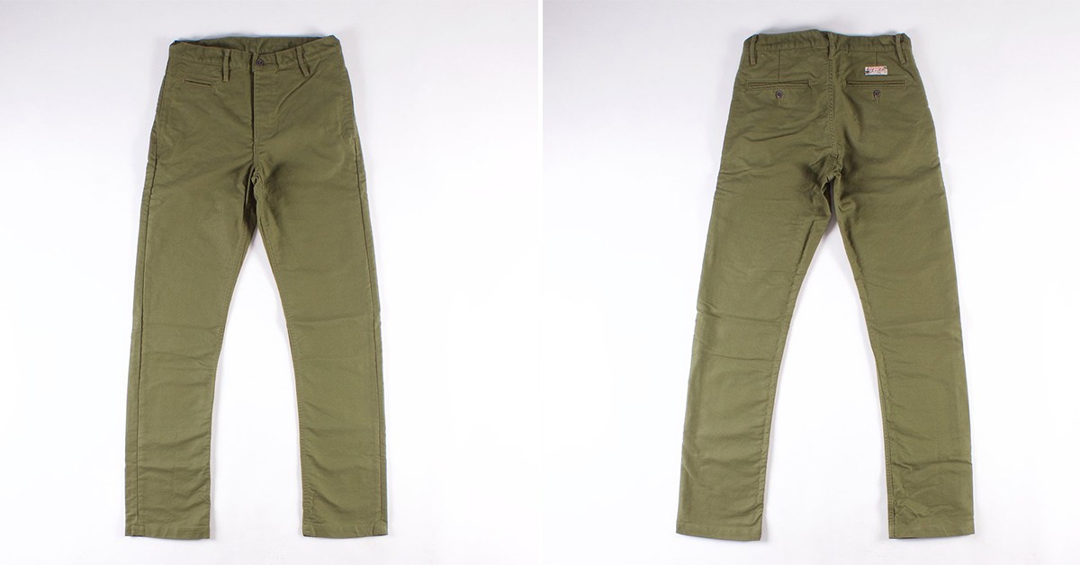 Left Field Whips Up Its Coal Miner Chino Using Repro Corduroy Based on ...