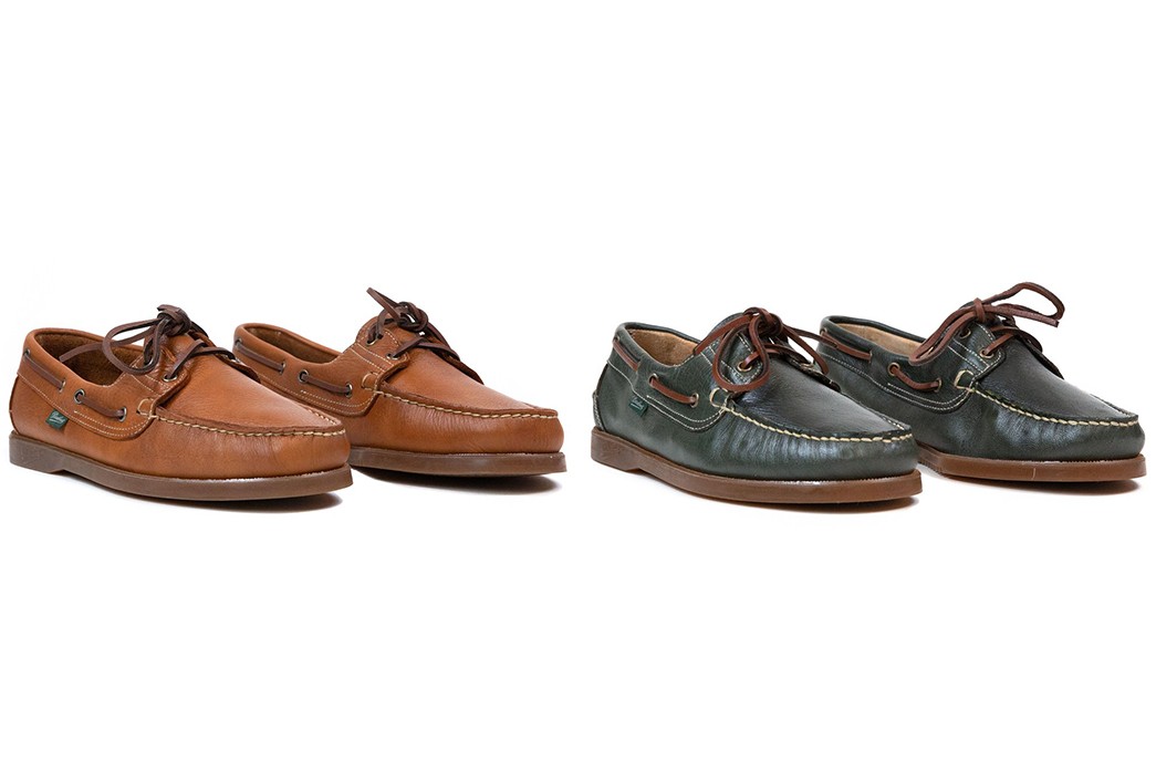 Deck Your Feet Out With Paraboot's Barth Cerf Boat Shoe