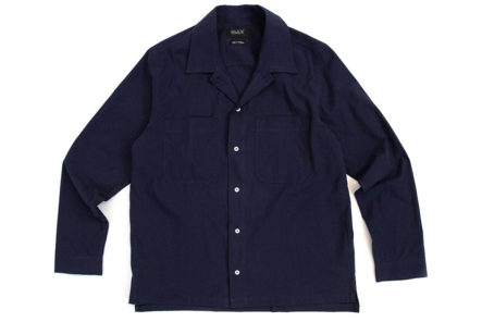 Howlin'-Sleezy-Shirt-Is-Sewn-Up-From-Japanese-Chambray-front