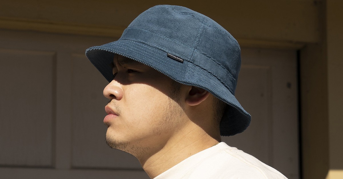 American Trench Sews Up Its Corduroy Bucket Hat in NYC