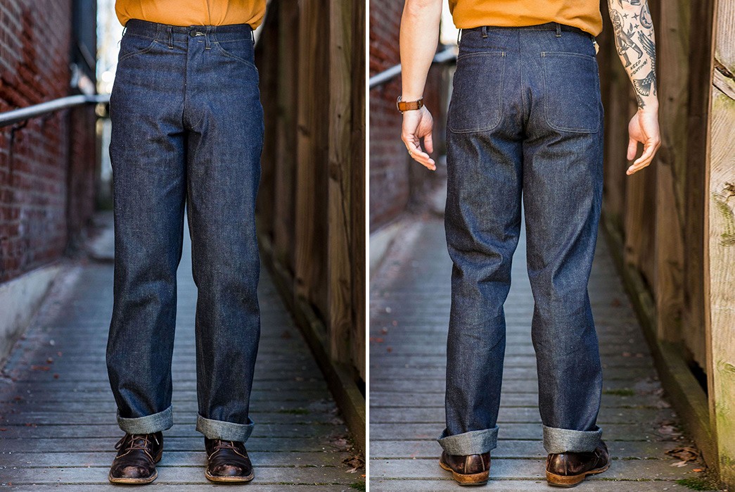 Ditch Your Five Pockets For Mister Freedom's 10 oz. Denim Raiders