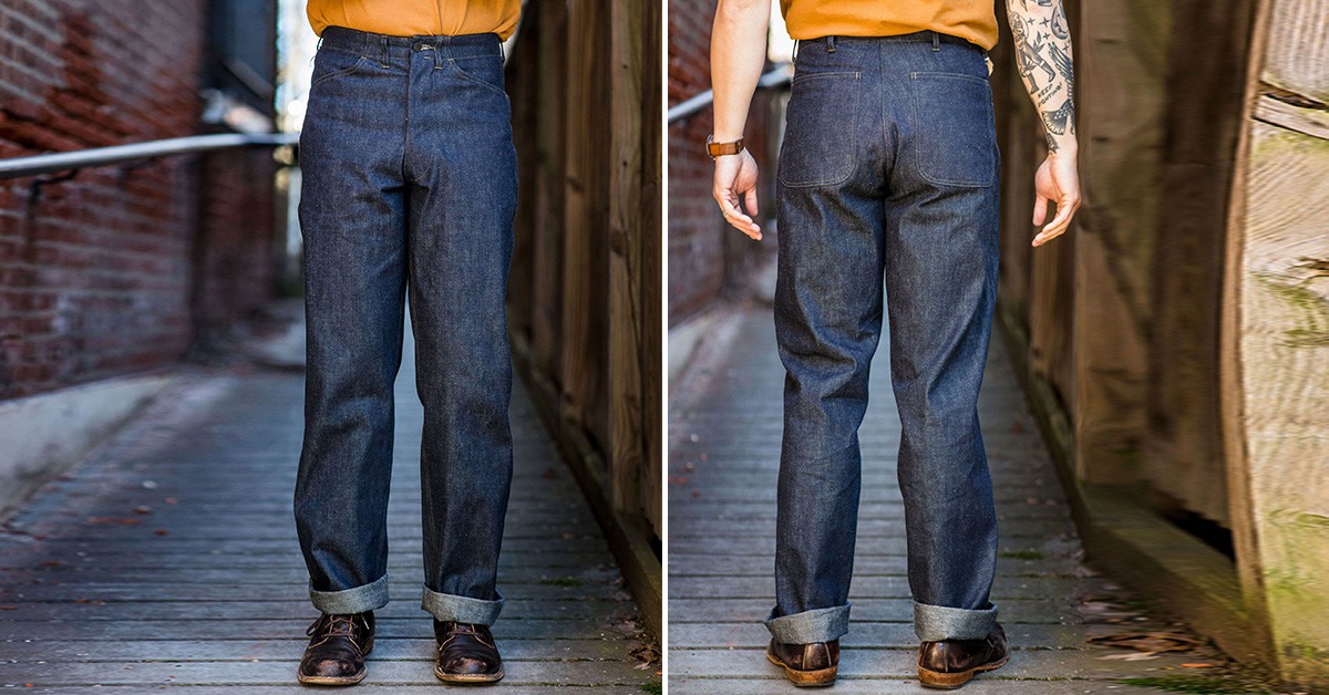 Ditch Your Five Pockets For Mister Freedom's 10 oz. Denim Raiders Trousers