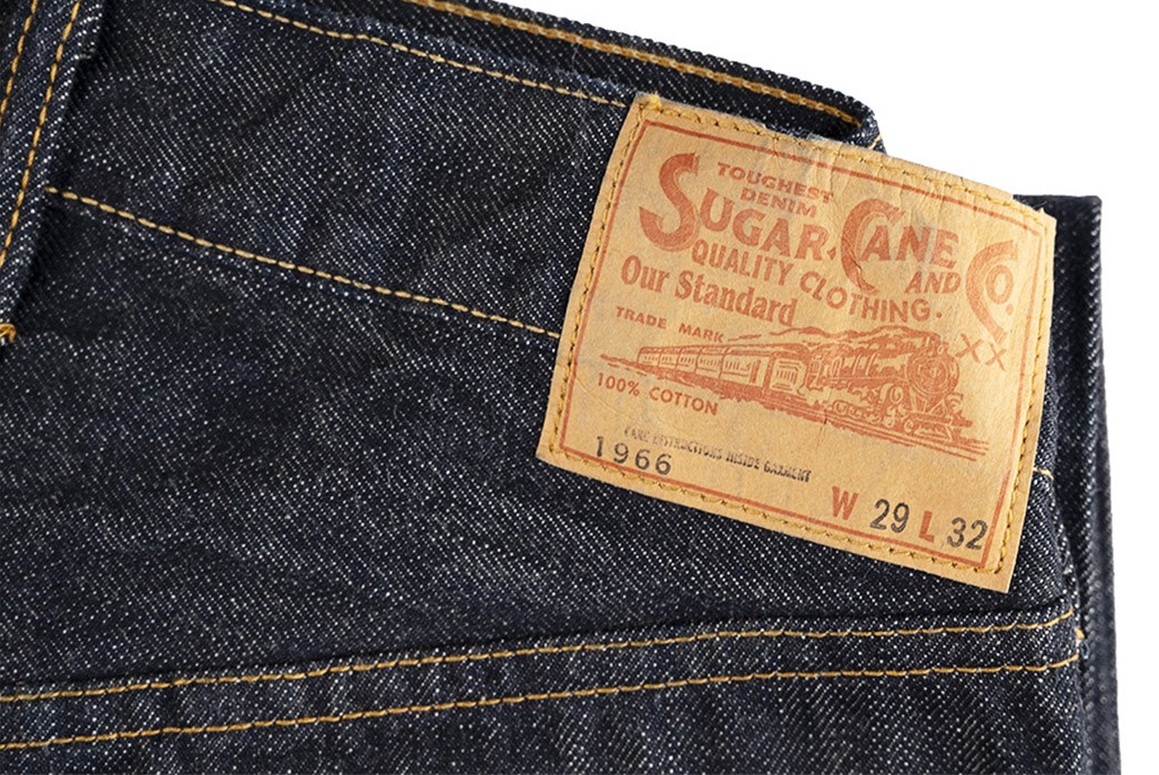 Sugar Cane's 1966 Jean Is A Perfect 60s 501 Repro
