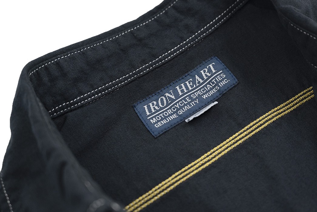 You Won't Overheat In Iron Heart's Overdyed Chambray