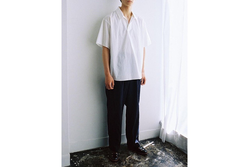 Phlannel's Skipper Collar Shirt Is About As Minimal As Shirting Can Get