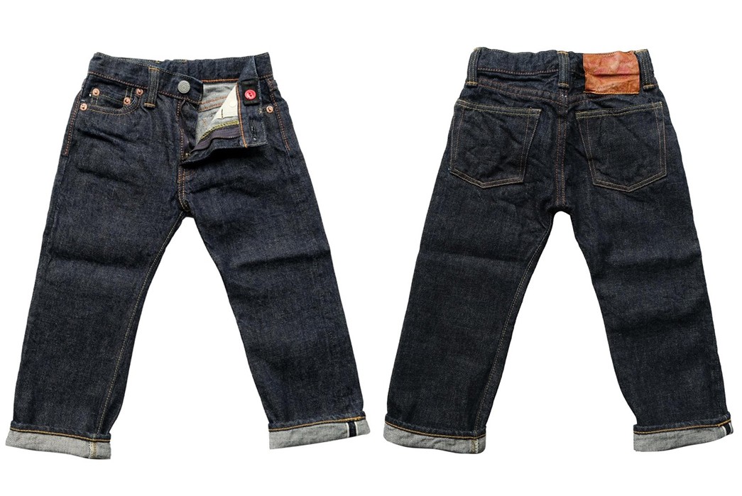 Fullcount Introduces Kids Denim With Adjustable Waistband