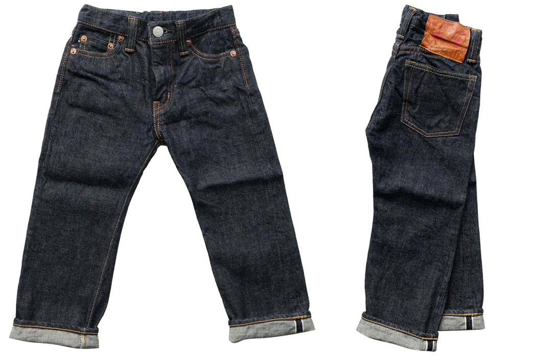 Fullcount Introduces Kids Denim With Adjustable Waistband