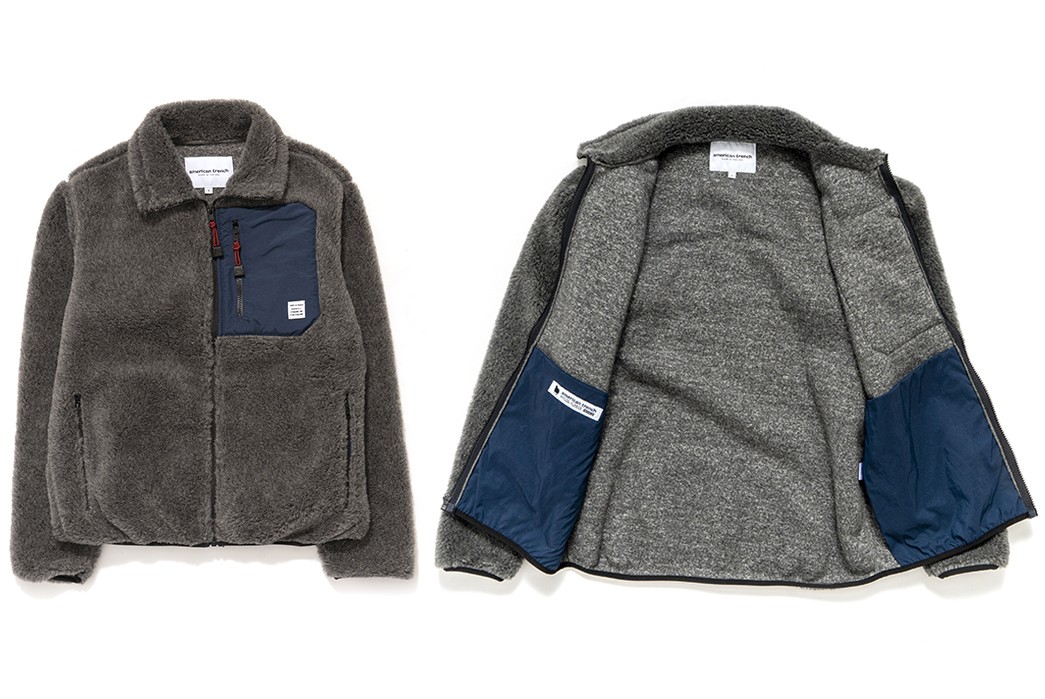 Get Lost In The American Trench Wool Fleece